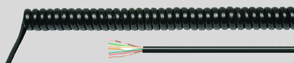 Neoprene Spiral Cables